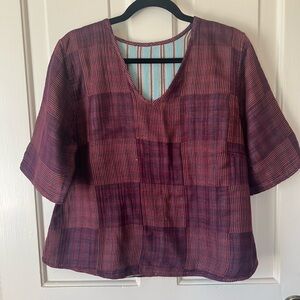 Ace & Jig Inez Top - Cabaret/Antoinette | 4-Way Reversible | Size Medium